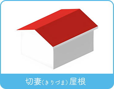 切妻(きりづま)屋根